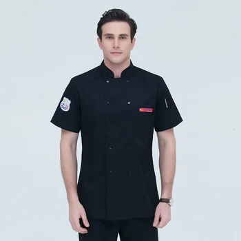 Newly Arrived Summber Short-sleeved Chef Uniform Restaurant Hotel Kitchen Cook Suit Food Services Jacket Coat Work Overalls
Newly Arrived Summber Short-sleeved Chef Uniform Restaurant Hotel Kitchen Cook Suit Food Services Jacket Coat Work Overalls