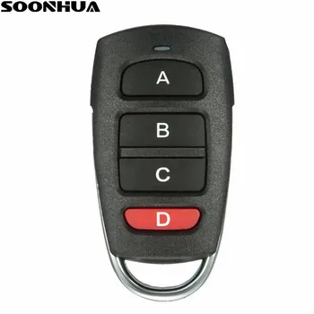 SOONHUA Universal Wireless Remote Control 4 Buttons Copy Cloning Electric Garage Door Security Alarm Controller Keys For Car Key
SOONHUA Universal Wireless Remote Control 4 Buttons Copy Cloning Electric Garage Door Security Alarm Controller Keys For Car Key