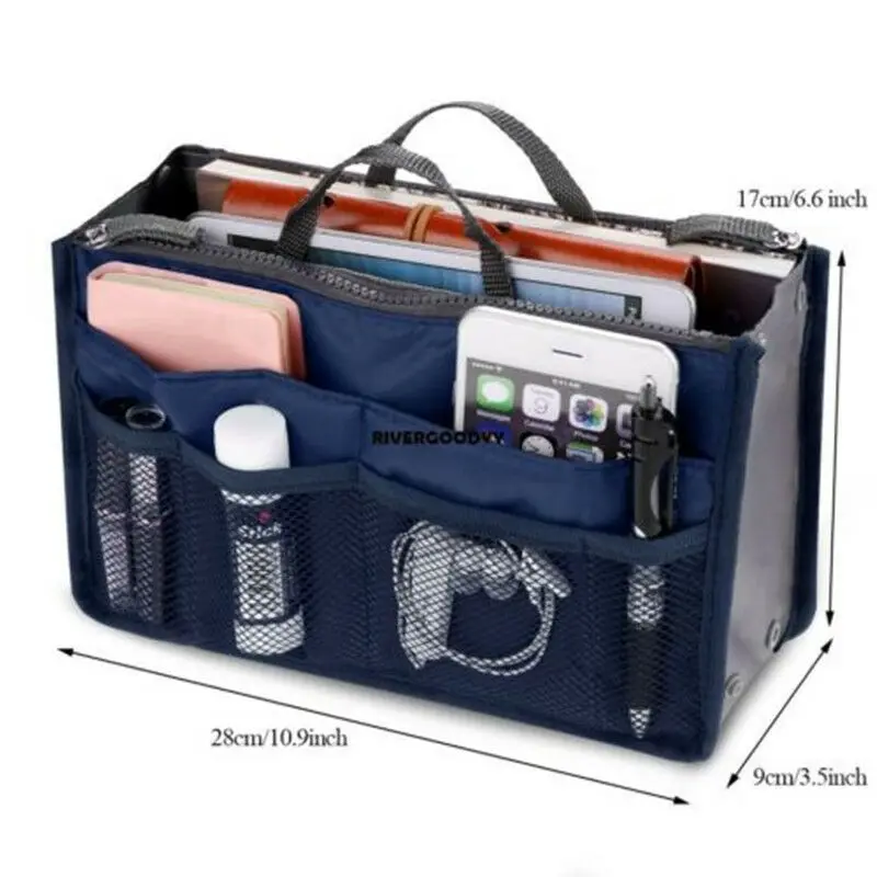 Organizer Insert Bag Women Nylon Travel Insert Organizer Handbag Purse Large liner Lady Makeup Cosmetic Bag Cheap Female Tote
Organizer Insert Bag Women Nylon Travel Insert Organizer Handbag Purse Large liner Lady Makeup Cosmetic Bag Cheap Female Tote