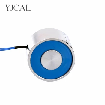

YJ-40/30 Holding Electric Sucker Electromagnet Magnet Dc 12V 24V Suction-cup Cylindrical Lifting 30KG Gallium Metal China