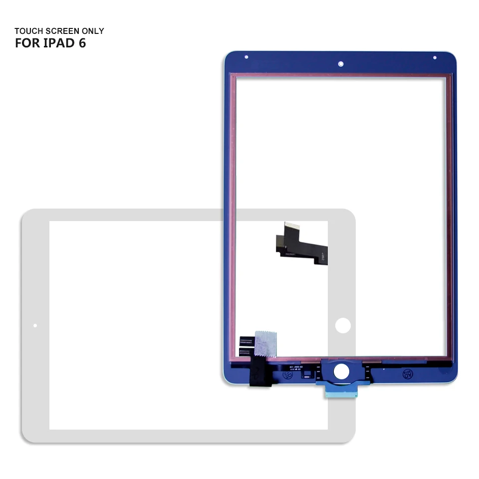 Для iPad 6 Air 2 A1567 A1566 Сенсорная панель экран стекло сенсор запасные части для