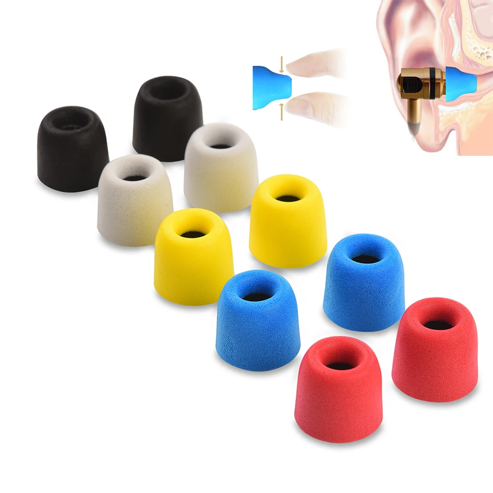 4pcs/lot Memory Foam Eartips for in-ear earphone Replacement Soft Sponge Earplug 4.5/4.9mm Noise Isolating Earbud Earpads
4pcs/lot Memory Foam Eartips for in-ear earphone Replacement Soft Sponge Earplug 4.5/4.9mm Noise Isolating Earbud Earpads