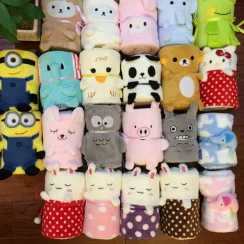 Catoon Animal Blanket Coral Fleece Blanket Throws on Sofa/Bed/Plane Travel Plaids Hot Limited Manta Fleece Blanket 100cmx80cm
Catoon Animal Blanket Coral Fleece Blanket Throws on Sofa/Bed/Plane Travel Plaids Hot Limited Manta Fleece Blanket 100cmx80cm