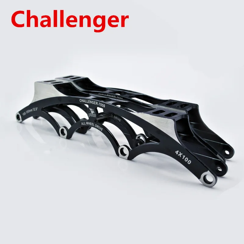 Super Light 7050 Aluminium Alloy CNC Inline Speed Skates Frame with 4X110mm 4X100mm 4X90mm 90mm 100mm 110mm 165mm 195mm Mounting | Спорт и