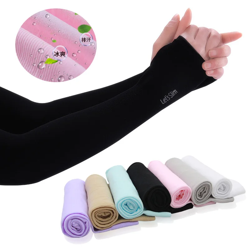 Ice Fabric Arm Sleeves Mangas Warmers Summer Sports UV Protection Running Cycling Driving Reflective Sunscreen Bands
Ice Fabric Arm Sleeves Mangas Warmers Summer Sports UV Protection Running Cycling Driving Reflective Sunscreen Bands