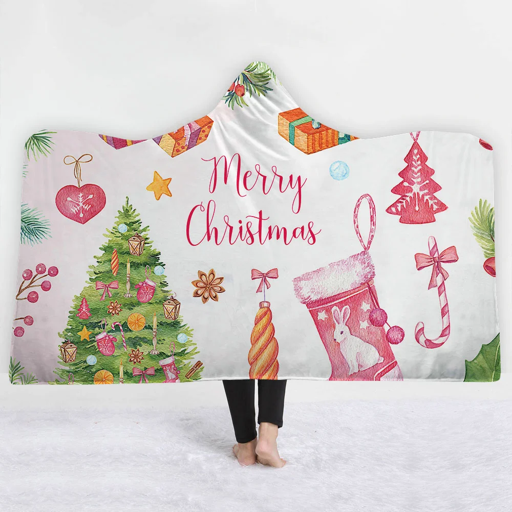 Merry Christmas blanket good quality with hat Europe and America style blanket keep Warm soft comfortable for kids blanket
Merry Christmas blanket good quality with hat Europe and America style blanket keep Warm soft comfortable for kids blanket