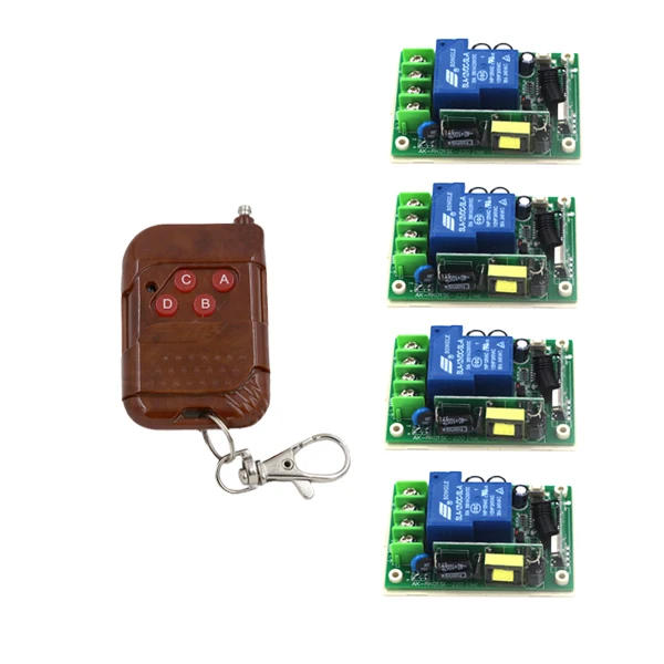 Smart Wireless Remote Control Switch, AC85-250V 110V 30A Relay Receiver, Self-lock Transmitter Receiver SKU: 5173
Smart Wireless Remote Control Switch, AC85-250V 110V 30A Relay Receiver, Self-lock Transmitter Receiver SKU: 5173
