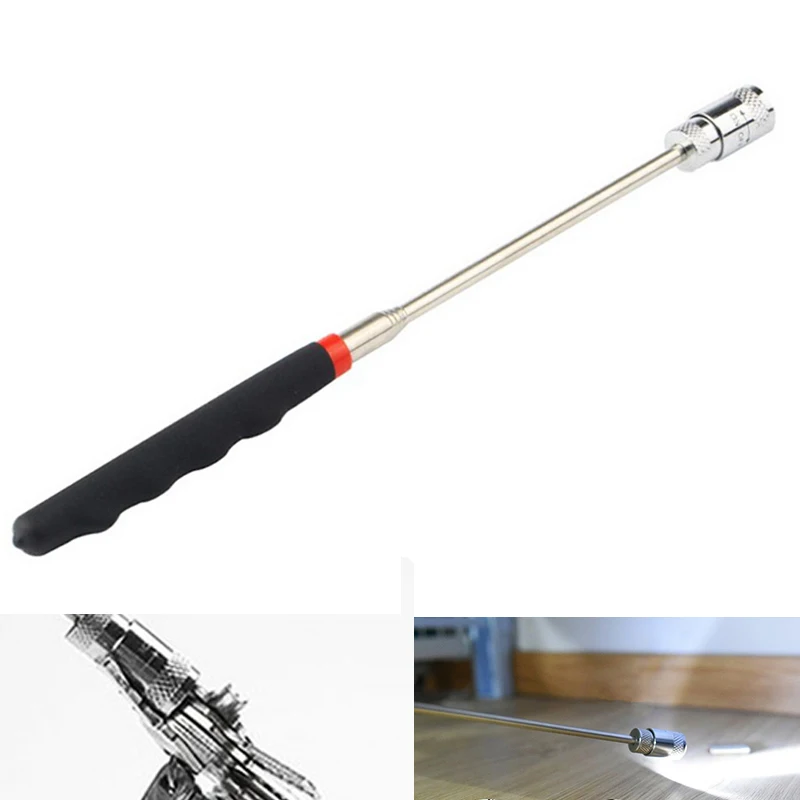 Mini LED Magnet Telescopic Magnetic Pick Up Flashlight Torch Lamp For Picking Up Screwdriver Nut And Screw Hand Tools
Mini LED Magnet Telescopic Magnetic Pick Up Flashlight Torch Lamp For Picking Up Screwdriver Nut And Screw Hand Tools