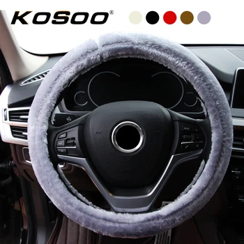 KOSOO Universal Anti-Slip Car Interior Auto Plush Warm Steering Wheel Covers For Benz Accessories Styling Winter Soft Supplies
KOSOO Universal Anti-Slip Car Interior Auto Plush Warm Steering Wheel Covers For Benz Accessories Styling Winter Soft Supplies