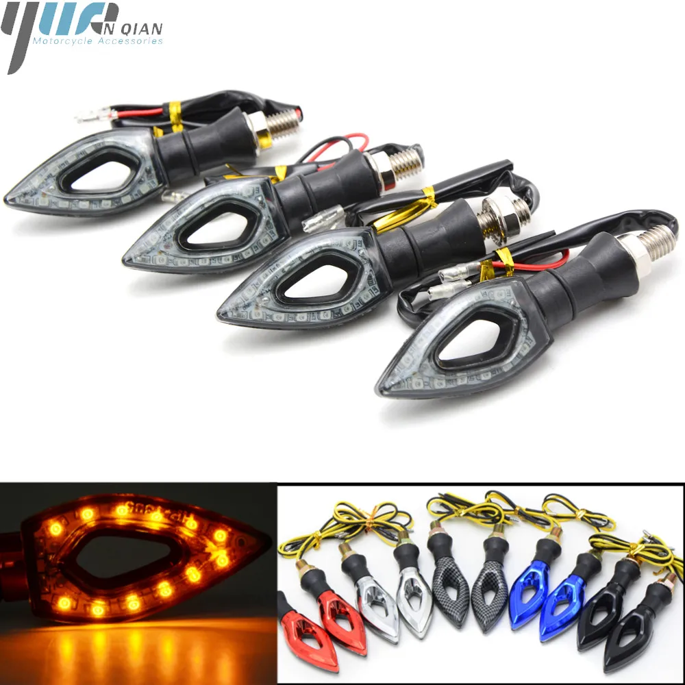 2pcs LED Universal Motos Turn Signal Indicadores Light lamp PARA for honda CB 599 919 400 CBR 600 F2 F3 F4 F4i CB600 HORNET 900
2pcs LED Universal Motos Turn Signal Indicadores Light lamp PARA for honda CB 599 919 400 CBR 600 F2 F3 F4 F4i CB600 HORNET 900