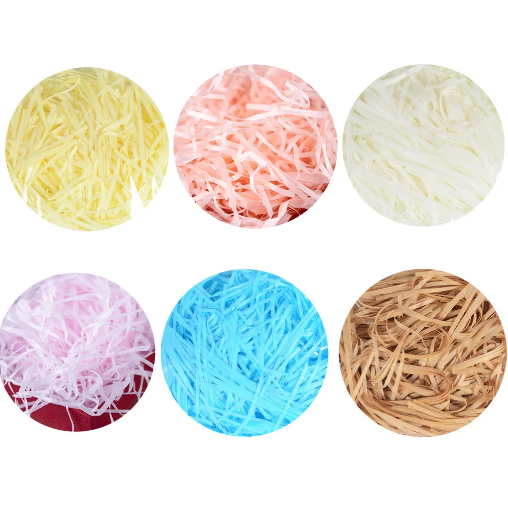 New Shredded Paper Box Filling Material Wedding Party Decoration Candy Holder DIY Colorful Tissue Filler
New Shredded Paper Box Filling Material Wedding Party Decoration Candy Holder DIY Colorful Tissue Filler