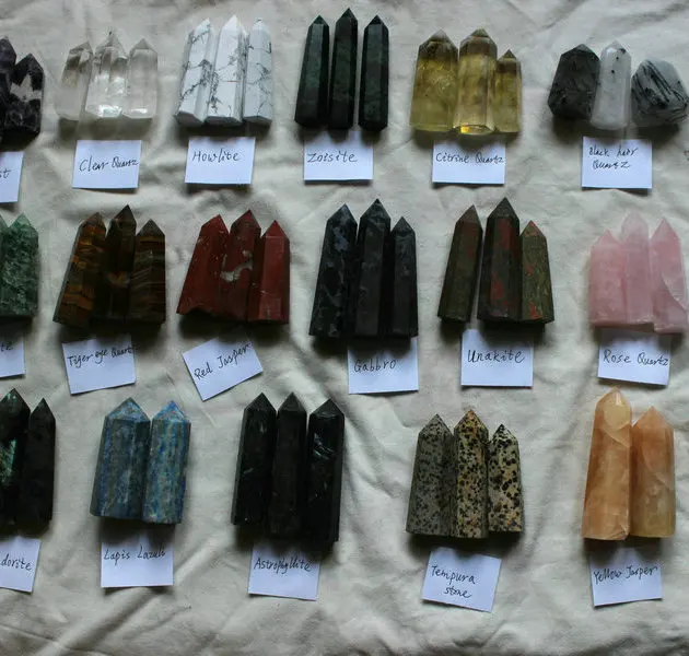 20 Kinds of Natural Quartz Crystal Jasper Gemstones Obelisk Points Wholesales Price,Mixed Stones,Best Collection, Meditation
20 Kinds of Natural Quartz Crystal Jasper Gemstones Obelisk Points Wholesales Price,Mixed Stones,Best Collection, Meditation