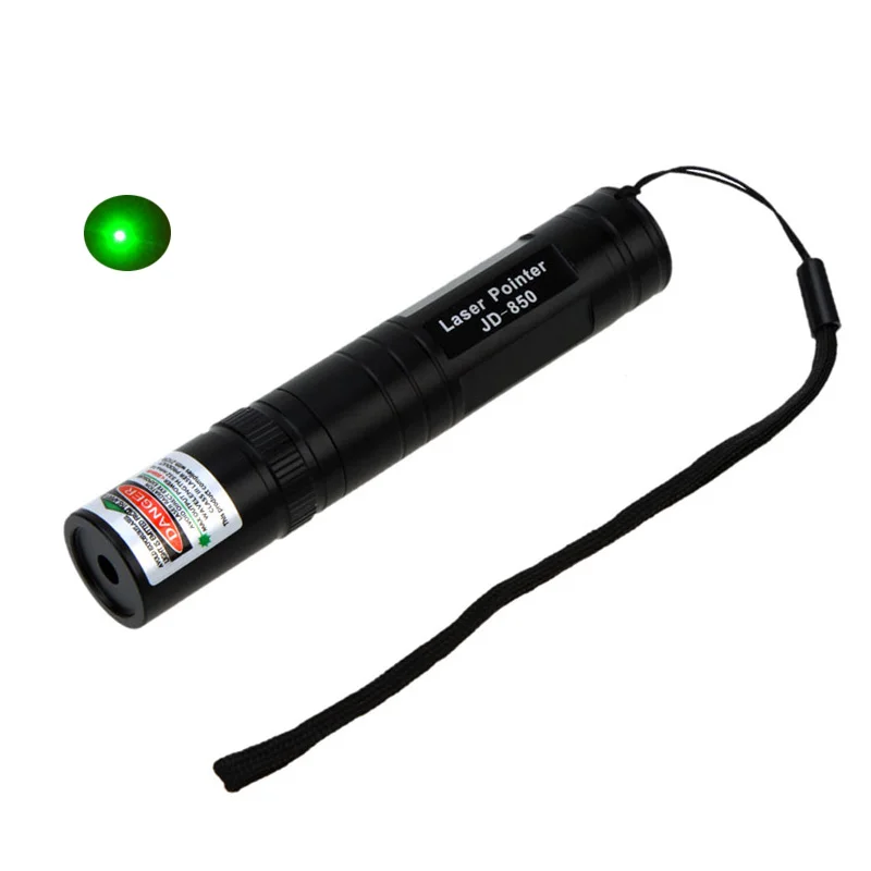 

Laser Pointer JD-850 High Power 5MW 532NM Bright Single Point Green Lazer Astronomy Construction Pen