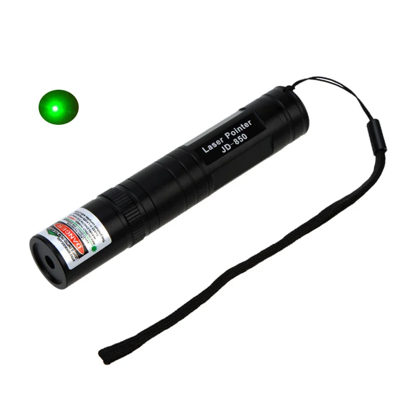 Laser Pointer JD-850 High Power 5MW 532NM Bright Single Point Green Lazer Astronomy Construction Pen
Laser Pointer JD-850 High Power 5MW 532NM Bright Single Point Green Lazer Astronomy Construction Pen