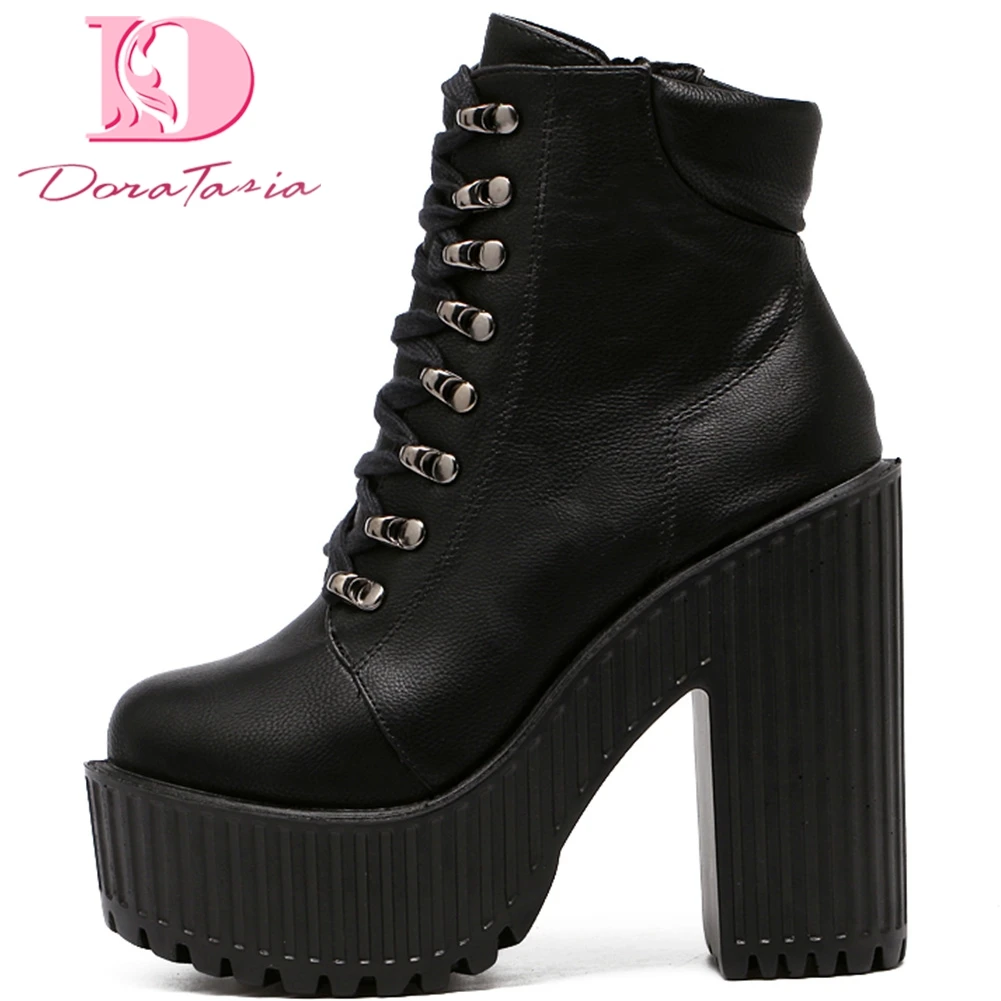 Doratasia Fashion Platform Strange Sole High Heels Shoes Woman Boots Sexy Cool Punk Cosplay Ankle Boots Women Shoes
Doratasia Fashion Platform Strange Sole High Heels Shoes Woman Boots Sexy Cool Punk Cosplay Ankle Boots Women Shoes