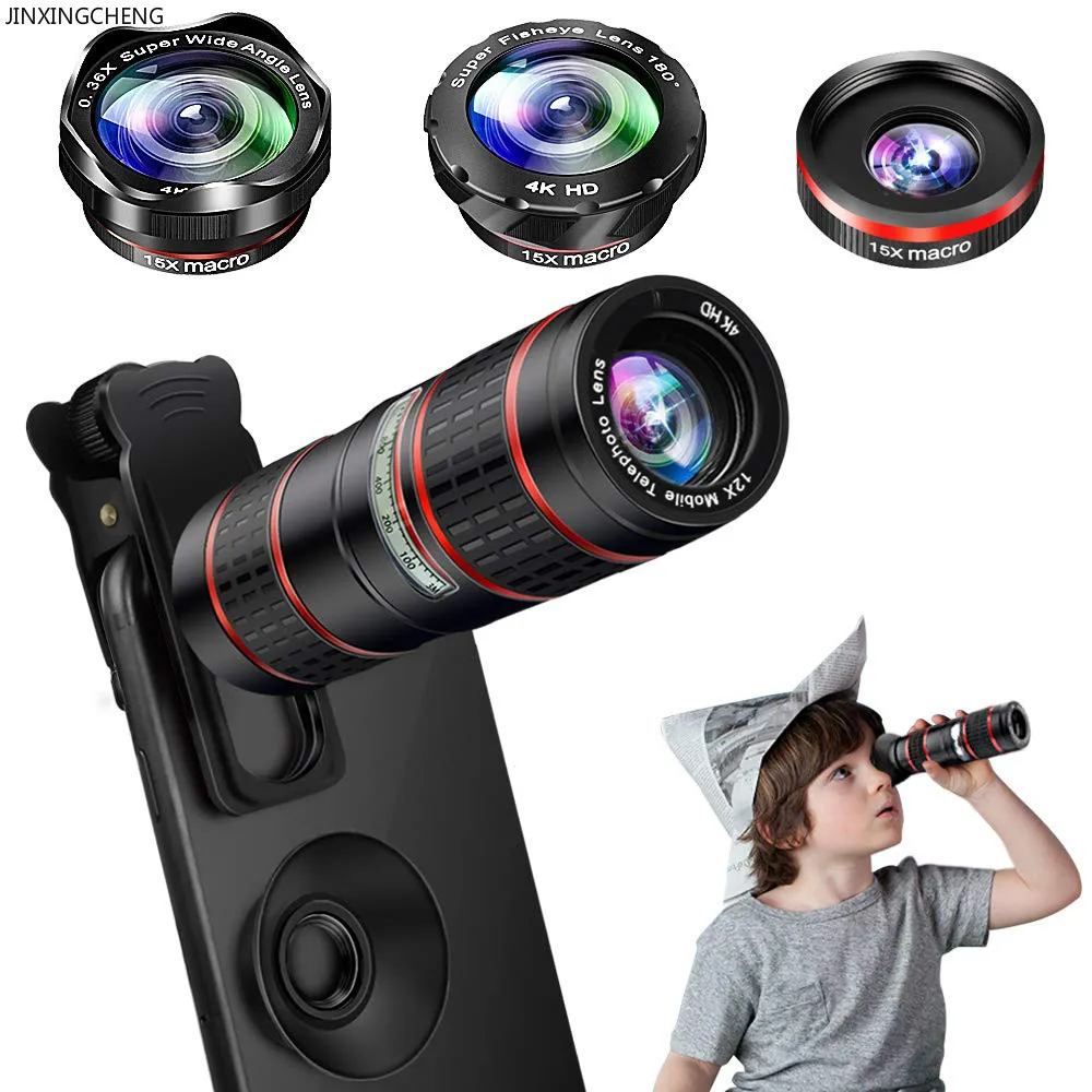 JINXINGCHENG Phone Camera Lens Kit 5 in 1 Cell Phone Lens for IPhone XS Max XR X/8/7/6s Plus for Huawei Android Smartphones
JINXINGCHENG Phone Camera Lens Kit 5 in 1 Cell Phone Lens for IPhone XS Max XR X/8/7/6s Plus for Huawei Android Smartphones