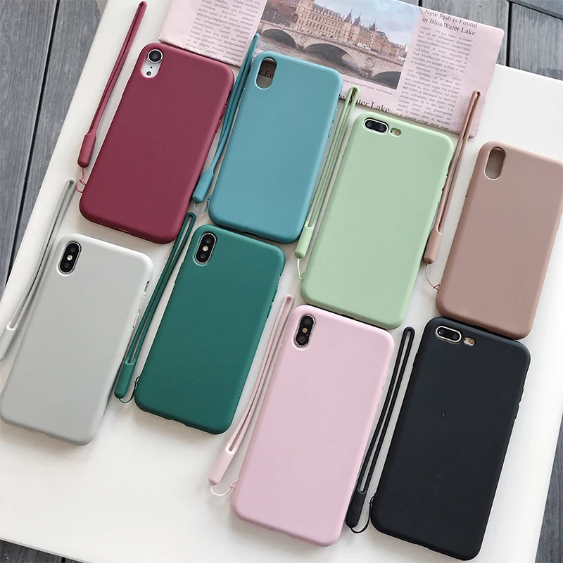 SUYACS Solid Color Phone Cases For iPhone XS Max XR 6 6S 7 8 Plus X Candy Color Soft TPU Full Body Phone Back Cover Shell Gifts
SUYACS Solid Color Phone Cases For iPhone XS Max XR 6 6S 7 8 Plus X Candy Color Soft TPU Full Body Phone Back Cover Shell Gifts