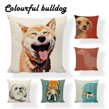 Designs Watercolor Pugs Toss Pillow Abstract Shiba Chihuahua Cute Office Square Cotton Linen Houseware Home Decor Cover Pillow
Designs Watercolor Pugs Toss Pillow Abstract Shiba Chihuahua Cute Office Square Cotton Linen Houseware Home Decor Cover Pillow
