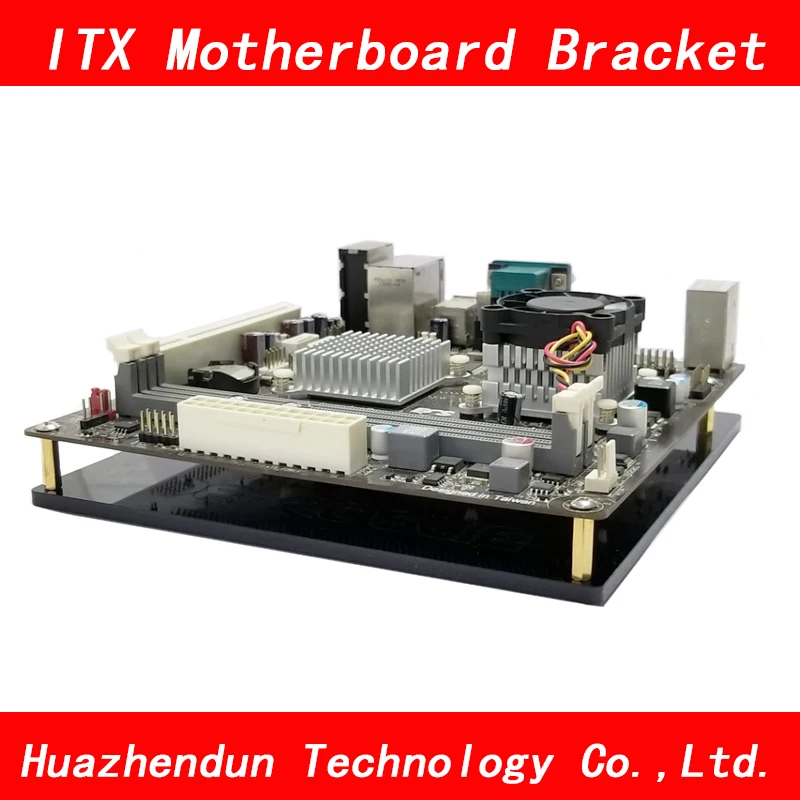 ITX Motherboard bracket DIY BLACK acrylic itx Motherboard Graphics video Card Tray for Computer Thicken 4.5MM
ITX Motherboard bracket DIY BLACK acrylic itx Motherboard Graphics video Card Tray for Computer Thicken 4.5MM