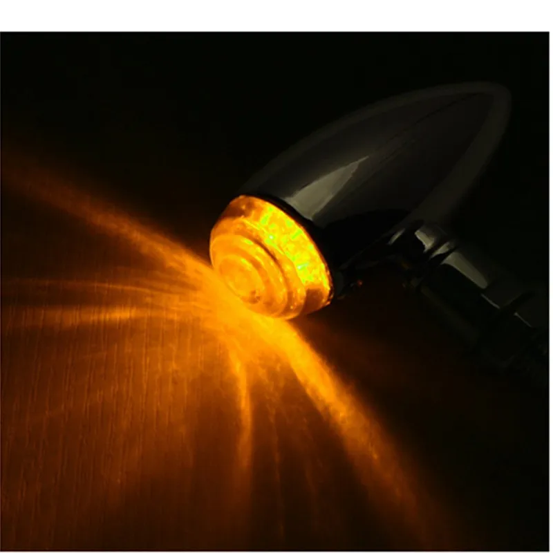 12V 10W Universal LED Motorcycle Bullet Turn Signal Indicators Light Blinker Amber Flashing Lamp Modified Motorbike Indicators
12V 10W Universal LED Motorcycle Bullet Turn Signal Indicators Light Blinker Amber Flashing Lamp Modified Motorbike Indicators