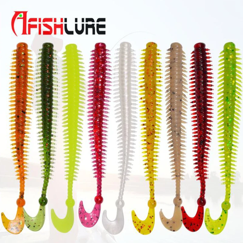 9 Color 10pcs/set Artificial Sea Worms 95mm Earthworm Soft Fishing Lures Soft Bait Lifelike earthworm Sea Fishing Baits
9 Color 10pcs/set Artificial Sea Worms 95mm Earthworm Soft Fishing Lures Soft Bait Lifelike earthworm Sea Fishing Baits