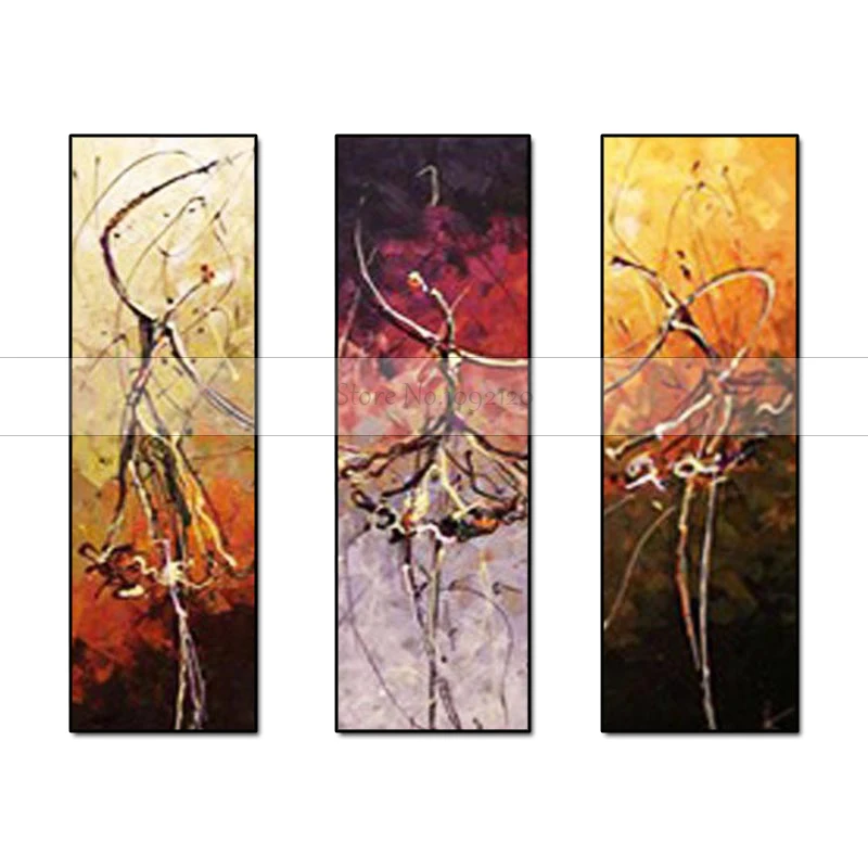 3Pcs/Set Hand Painted Abstract Canvas Painting Ballerina Oil painting Ballet Dancers Wall Art No Framed Decor Fashion Picture
3Pcs/Set Hand Painted Abstract Canvas Painting Ballerina Oil painting Ballet Dancers Wall Art No Framed Decor Fashion Picture