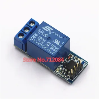 one 1 channel relay module, with optocoupler isolation, fully compatible with 3.3V and 5V Signal, relay control
one 1 channel relay module, with optocoupler isolation, fully compatible with 3.3V and 5V Signal, relay control
