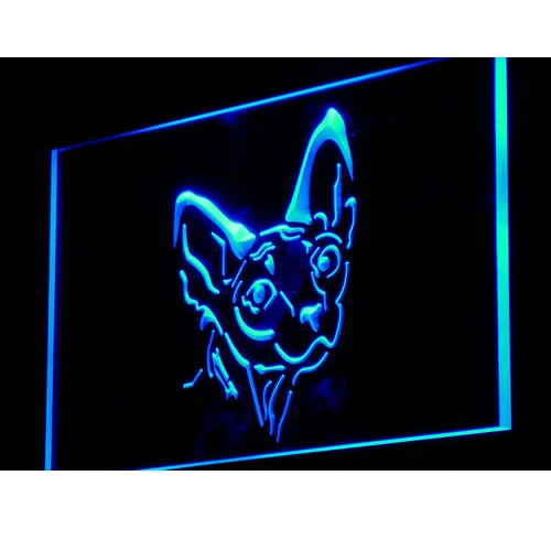 i988 Sphynx Canadian Hairless Cat Shop Light Signs On/Off Switch 20+ Colors 5 Sizes
i988 Sphynx Canadian Hairless Cat Shop Light Signs On/Off Switch 20+ Colors 5 Sizes