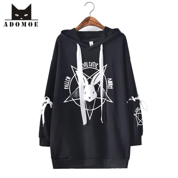 Adomoe new Women Hoodies Japan Cartoon Rabbit Printed Long Pullover Girly Girl Kawaii Cute Harajuku Full sleeve Comics Hoodies
Adomoe new Women Hoodies Japan Cartoon Rabbit Printed Long Pullover Girly Girl Kawaii Cute Harajuku Full sleeve Comics Hoodies