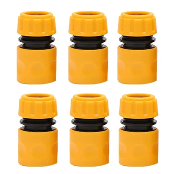 6pcs 1/2 Inch Hose End Quick Connect Fitting Hose Pipe Quick Connector Adaptors Garden Tools Yellow
6pcs 1/2 Inch Hose End Quick Connect Fitting Hose Pipe Quick Connector Adaptors Garden Tools Yellow