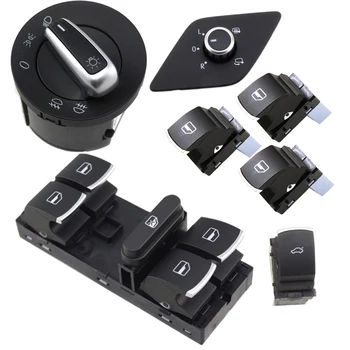 7pcs TUKE OEM Side Mirror Adjusting & Headlight & Trunk Lid button & Window Switch Fit VW Jetta MK6 16D 959 565 A 5ND 941 431 A
7pcs TUKE OEM Side Mirror Adjusting & Headlight & Trunk Lid button & Window Switch Fit VW Jetta MK6 16D 959 565 A 5ND 941 431 A