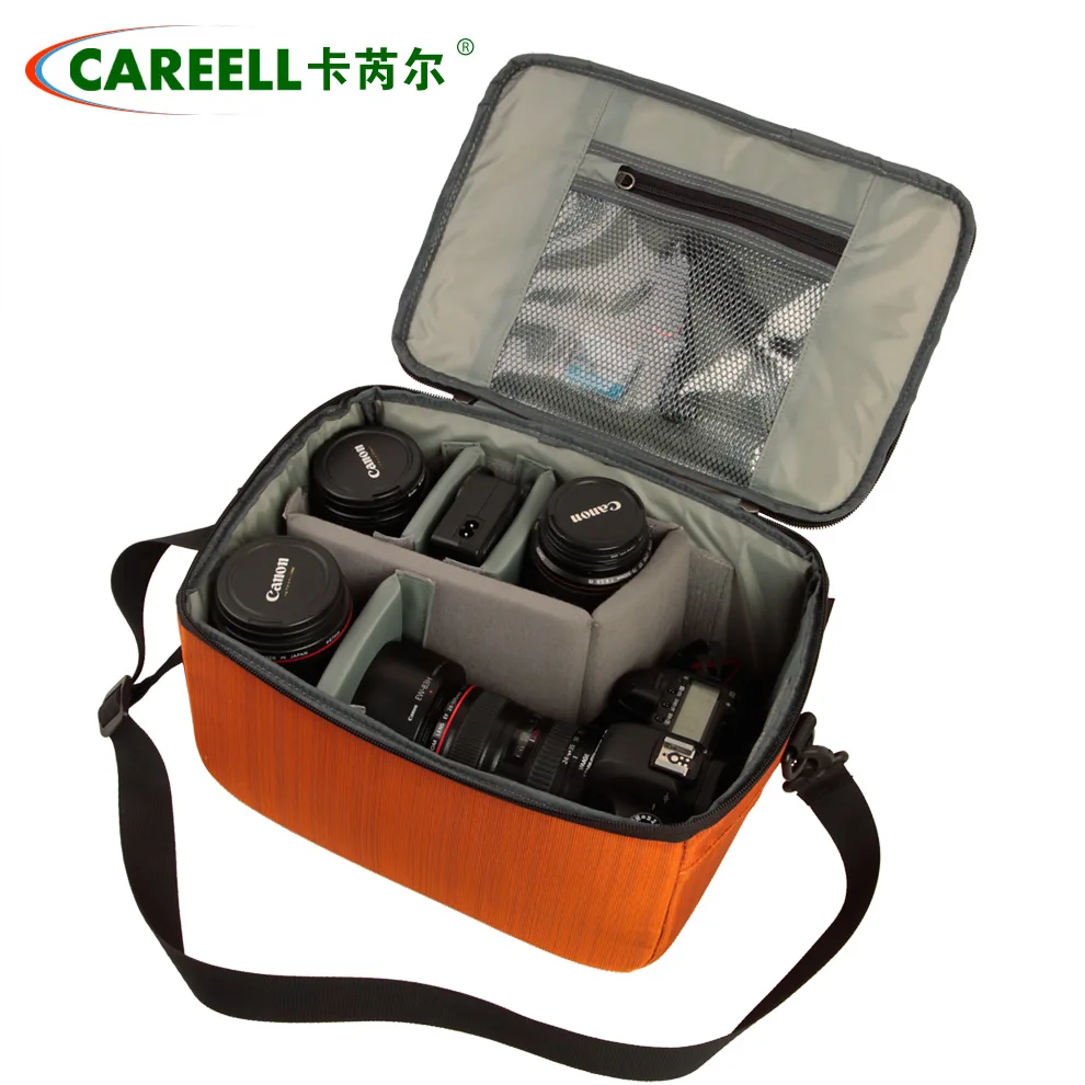 Universal DSLR Case Liner Soft Shockproof SLR Camera bag insert Padded Camera Digitial Inner Folding Divider Case CAREELL C333
Universal DSLR Case Liner Soft Shockproof SLR Camera bag insert Padded Camera Digitial Inner Folding Divider Case CAREELL C333