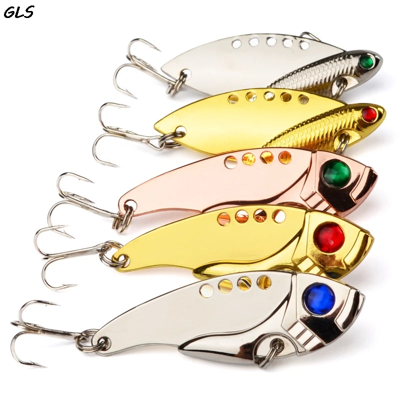 Gold Metal Sequins Fishing Lure Spoon Lure 11g 5cm 1-5PCS Hard Baits 6# Fishing hooks
Gold Metal Sequins Fishing Lure Spoon Lure 11g 5cm 1-5PCS Hard Baits 6# Fishing hooks