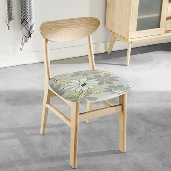 Printed Kitchen Stretch Dining Chair Covers Jacquard Seat Protector Covers Removable Elastic Seat Case Living Room Slipcover
Printed Kitchen Stretch Dining Chair Covers Jacquard Seat Protector Covers Removable Elastic Seat Case Living Room Slipcover