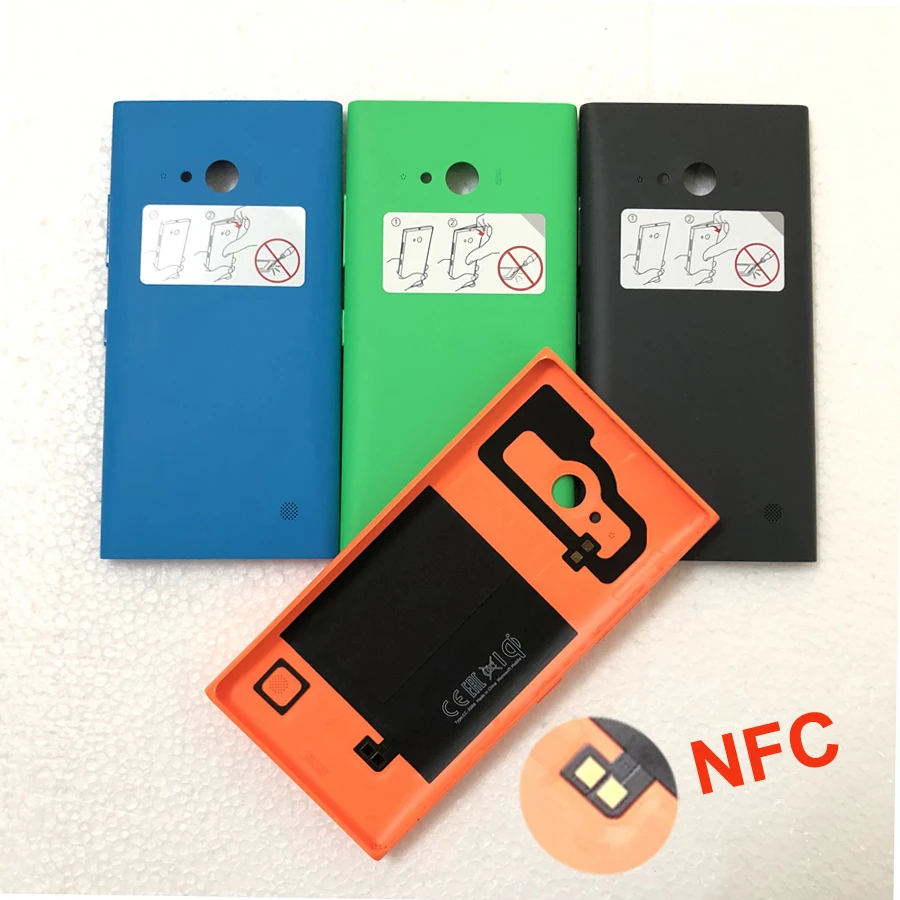 100% оригинальный новый чехол-накладка для Nokia lumia 730 735 чехол аккумулятора замена