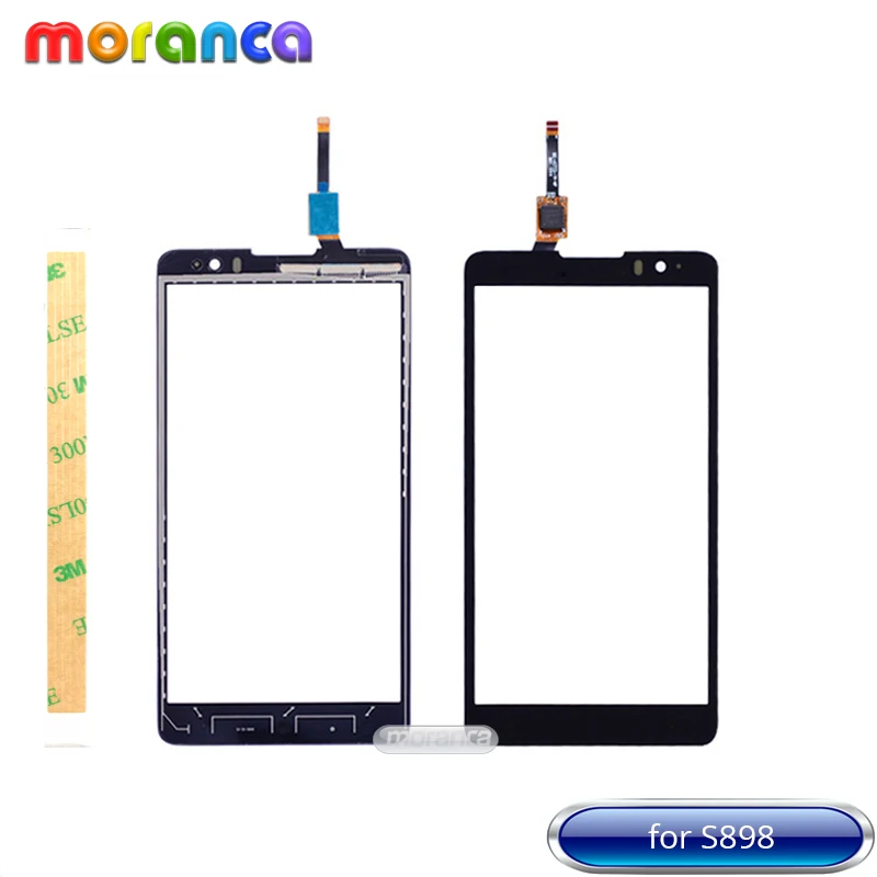 5.3 Inch for Lenovo S898 S898T Touch Screen Digitizer Front Glass Sensor Panel Touchscreen Black White Replacement with 3M Tape
5.3 Inch for Lenovo S898 S898T Touch Screen Digitizer Front Glass Sensor Panel Touchscreen Black White Replacement with 3M Tape