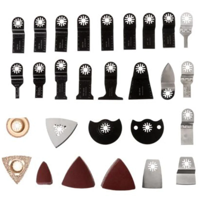 100pcs Oscillating Saw Blade Multi Renovator Power Tool for Metal Wood Concrete Edge Cutting Supplies
100pcs Oscillating Saw Blade Multi Renovator Power Tool for Metal Wood Concrete Edge Cutting Supplies