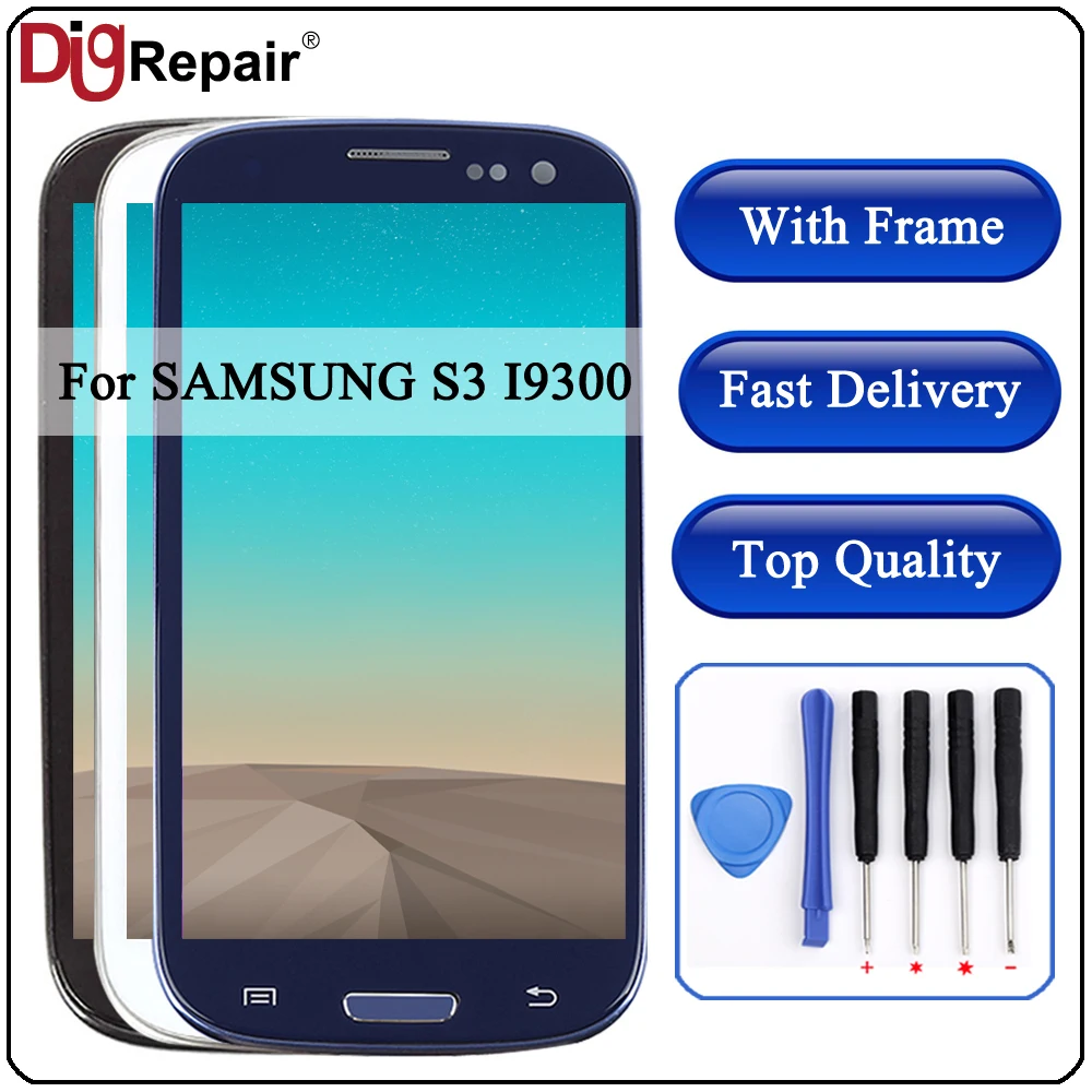 i9300 display For SAMSUNG GALAXY S3 i9300 LCD Display Touch Screen Digitizer with frame for SAMSUNG Galaxy S3 display i9300 lcd
i9300 display For SAMSUNG GALAXY S3 i9300 LCD Display Touch Screen Digitizer with frame for SAMSUNG Galaxy S3 display i9300 lcd