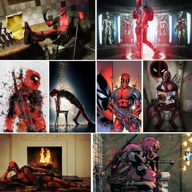 5d Diy Diamond Painting Deadpool Full Drill Square Diamant Painting Comic Film Dimond Embroidery Hero Sign Home Mosaic Decor X38
5d Diy Diamond Painting Deadpool Full Drill Square Diamant Painting Comic Film Dimond Embroidery Hero Sign Home Mosaic Decor X38