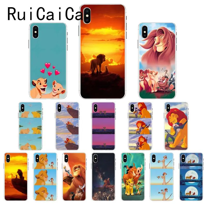 Ruicaica Lion King Simba Cartoon DIY Luxury phone Case for iPhone 8 7 6 6S Plus X XS MAX 5 5S SE XR 10 Fundas Cover
Ruicaica Lion King Simba Cartoon DIY Luxury phone Case for iPhone 8 7 6 6S Plus X XS MAX 5 5S SE XR 10 Fundas Cover