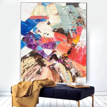 High quality Handmade thick knife abstract oil painting orange green abstract on Canvas Painting Living Room Home Decor Art
High quality Handmade thick knife abstract oil painting orange green abstract on Canvas Painting Living Room Home Decor Art