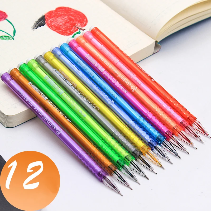 Superior 12 Pcs/lot Gel Pen 0.5mm Candy Colour Ballpoint Diamond 12 Colored Ink Needle Pen Maker Pen School Office Supply
Superior 12 Pcs/lot Gel Pen 0.5mm Candy Colour Ballpoint Diamond 12 Colored Ink Needle Pen Maker Pen School Office Supply