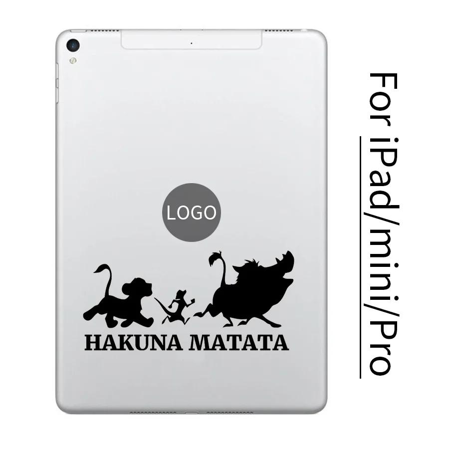 Hakuna Matata Lion King Cartoon Tablet Decal Sticker for 9.7" iPad/7.9" Mini iPad/10.5" 11" 12.9" iPad Pro Partial Vinyl Skin
Hakuna Matata Lion King Cartoon Tablet Decal Sticker for 9.7" iPad/7.9" Mini iPad/10.5" 11" 12.9" iPad Pro Partial Vinyl Skin