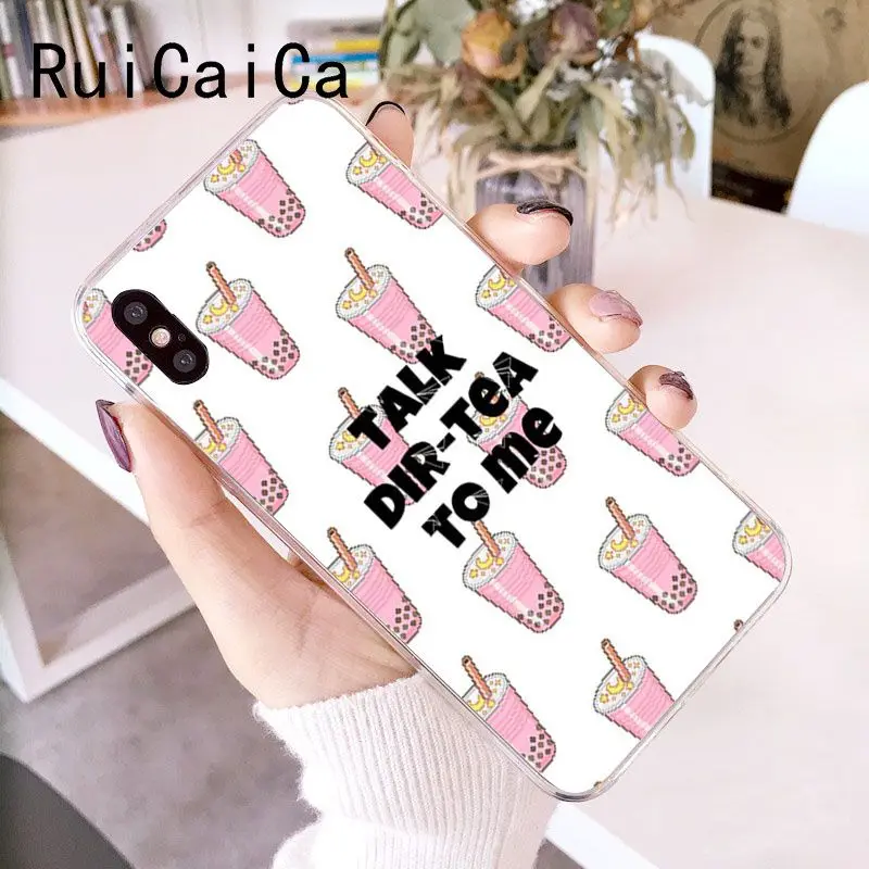 Summer drink milk tea bubble tea