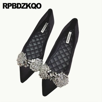 women diamond custom ballerina pointed toe designer 2019 satin crystal flats bow dress red rhinestone black wedding ballet shoes
women diamond custom ballerina pointed toe designer 2019 satin crystal flats bow dress red rhinestone black wedding ballet shoes