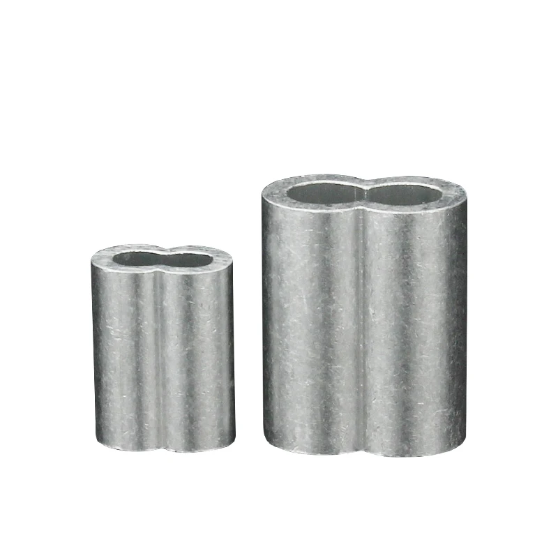Double orifice of figure wire rope clamp aluminum clip M1.5 M3 M5 M8 Auminum stick
Double orifice of figure wire rope clamp aluminum clip M1.5 M3 M5 M8 Auminum stick