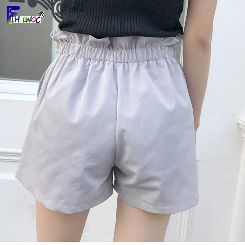 Summer Shorts Hot Sales Women Fashion Japan Korea Design Clothes jogging Ruffled High Waist Shorts pockets Gray 7112
Summer Shorts Hot Sales Women Fashion Japan Korea Design Clothes jogging Ruffled High Waist Shorts pockets Gray 7112