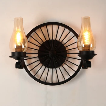 Europe indoor Wall lamp Lampshade E27 Edsion lamp aluminum baking vintage wall light vintage wheel shape porch wall lamp
Europe indoor Wall lamp Lampshade E27 Edsion lamp aluminum baking vintage wall light vintage wheel shape porch wall lamp