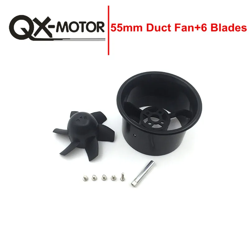 QX-MOTOR Brand New 55mm EDF Kit with Fan Rotor+Ducted Housing+Adapter For 2.3MM Brushless Motor RC Airplane Model Parts
QX-MOTOR Brand New 55mm EDF Kit with Fan Rotor+Ducted Housing+Adapter For 2.3MM Brushless Motor RC Airplane Model Parts