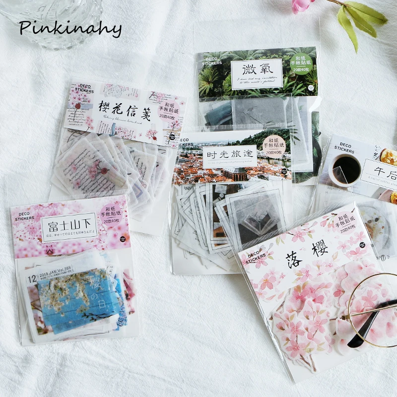 40 Pcs/bag Cherry Blossoms Diary Stickers For Stationery Scrapbooking Diy Diary Album Bullet Journal Stick Label
40 Pcs/bag Cherry Blossoms Diary Stickers For Stationery Scrapbooking Diy Diary Album Bullet Journal Stick Label